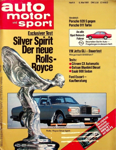 Deckblatt Auto Motor und Sport (09/1981)